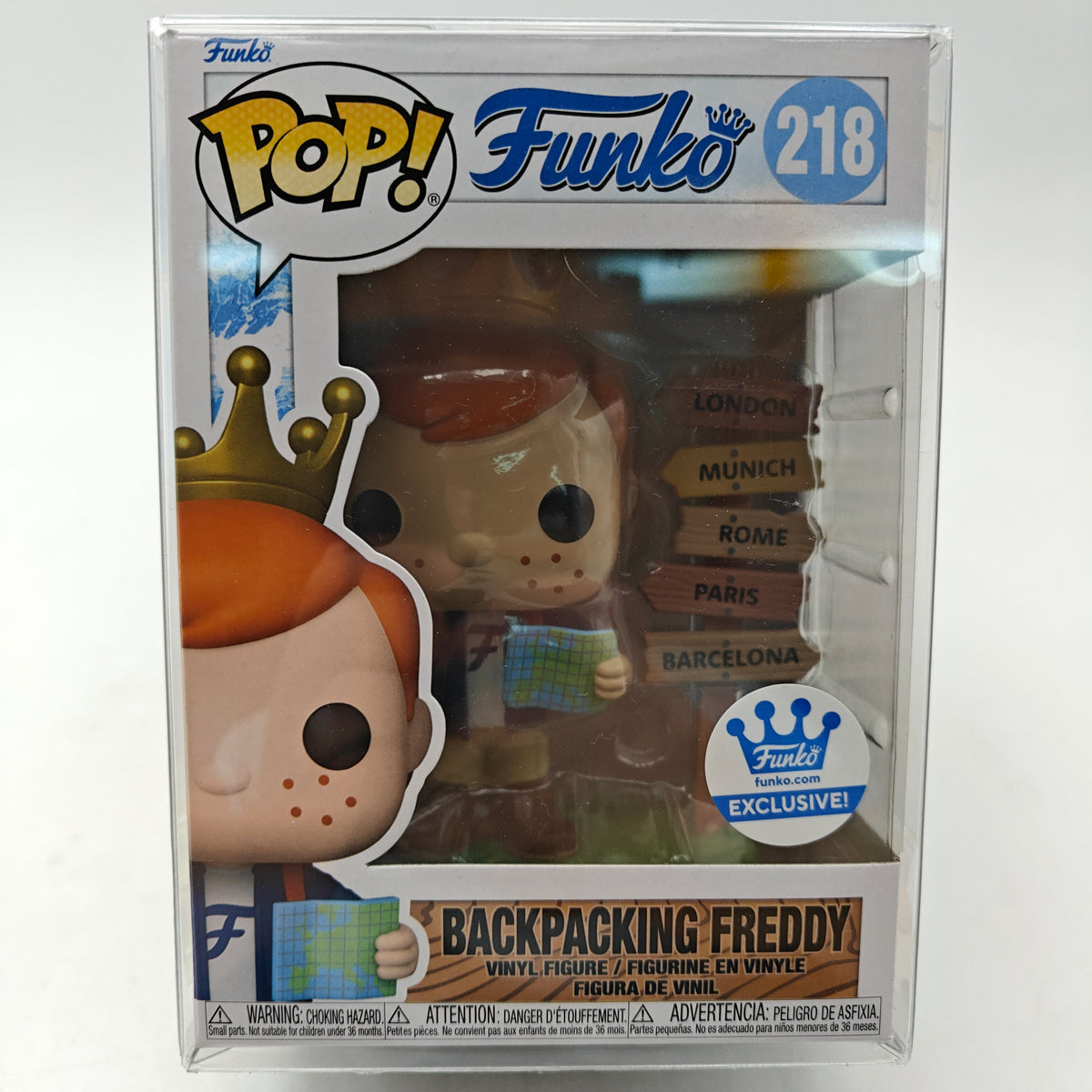 FUNKO - POP 218 - BACKPACKING FREDDY