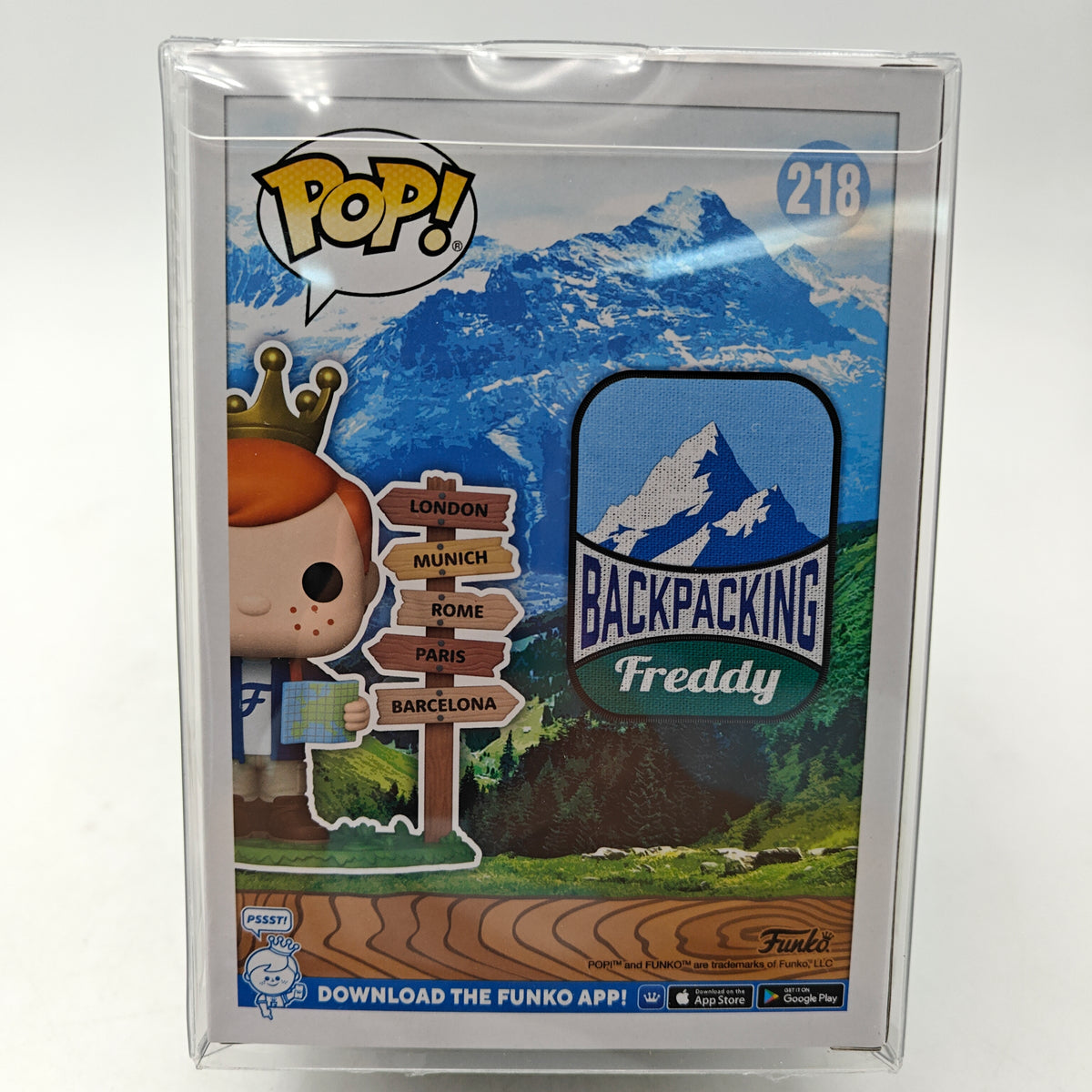 FUNKO - POP 218 - BACKPACKING FREDDY