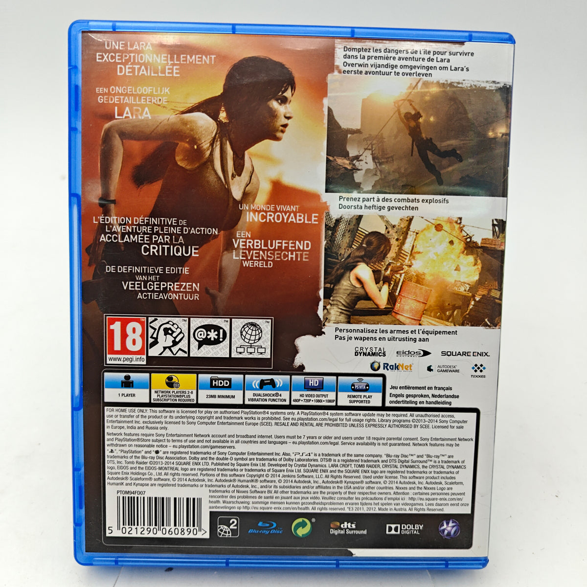 TOMB RAIDER: DEFINITIVE EDITION - PLAYSTATION 4