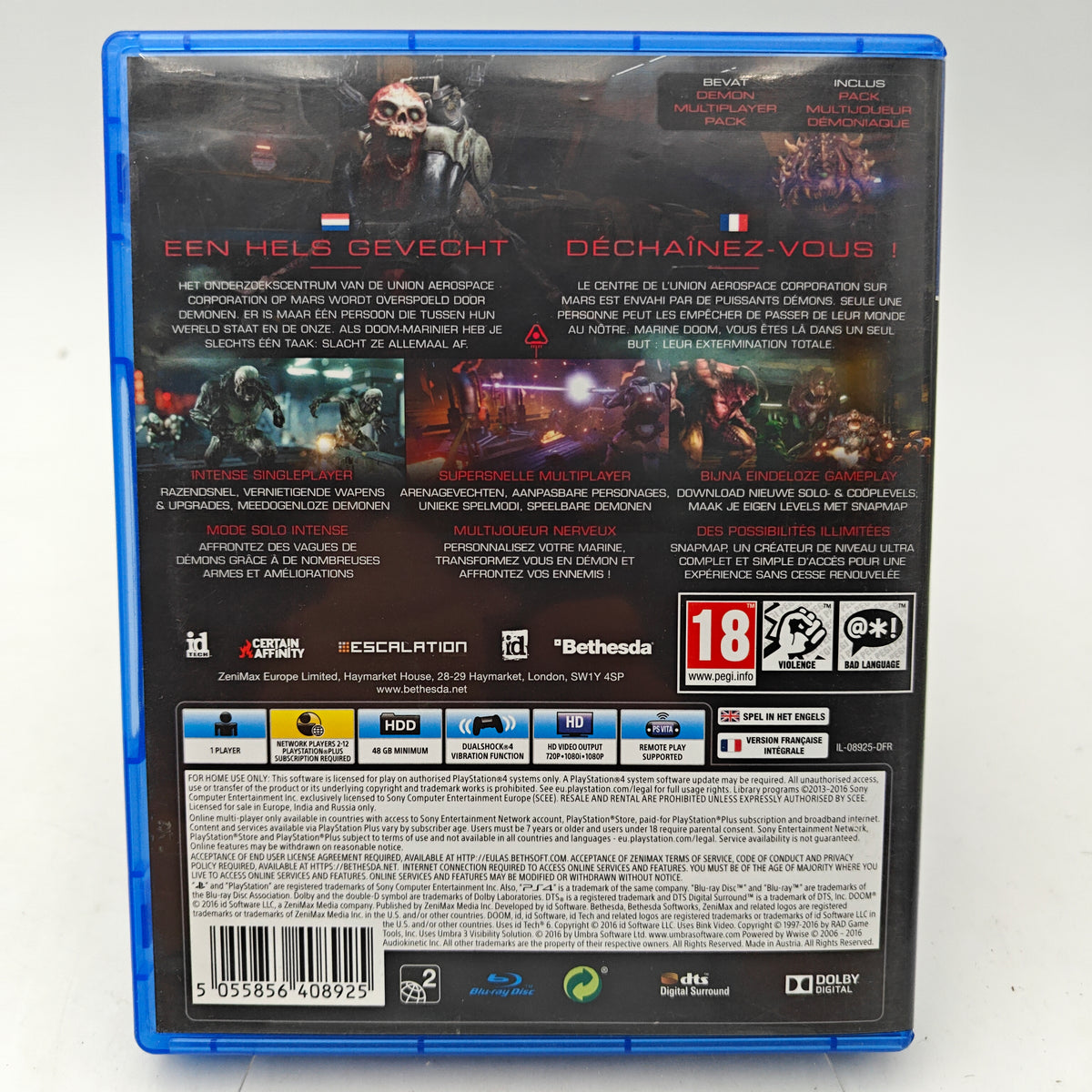 DOOM - PLAYSTATION 4