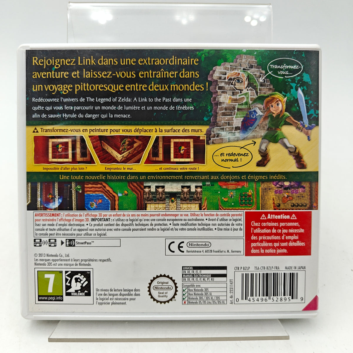THE LEGEND OF ZELDA: A LINK BETWEEN WORLDS - NINTENDO 3DS