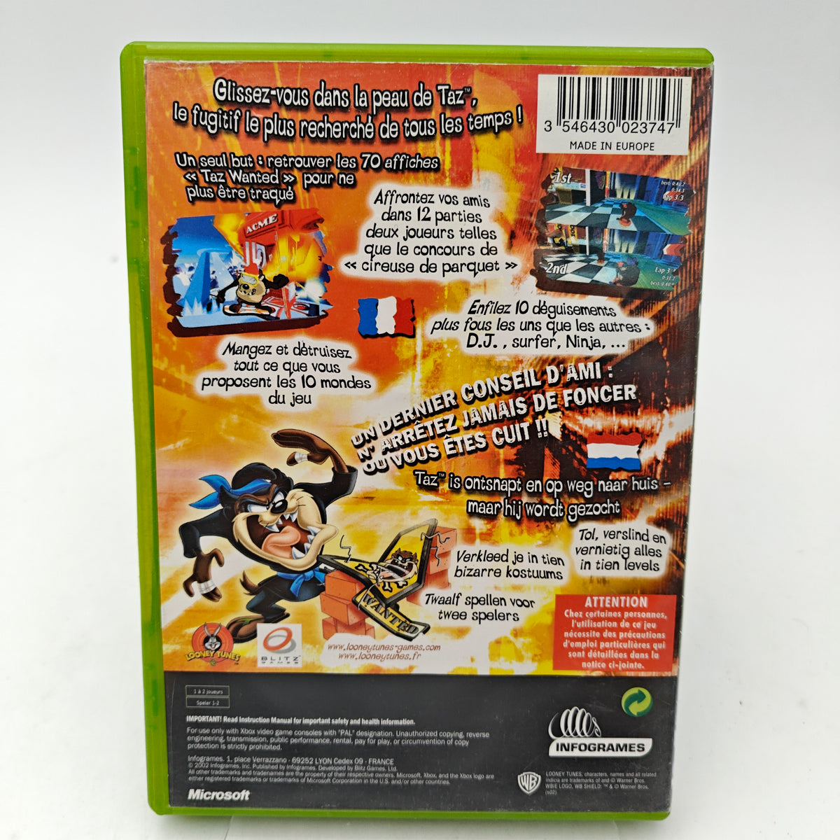 TAZ WANTED - XBOX