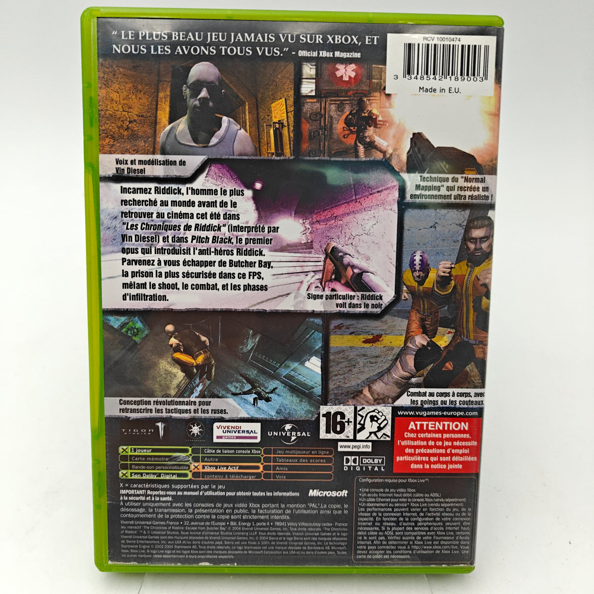 RIDDICK - XBOX