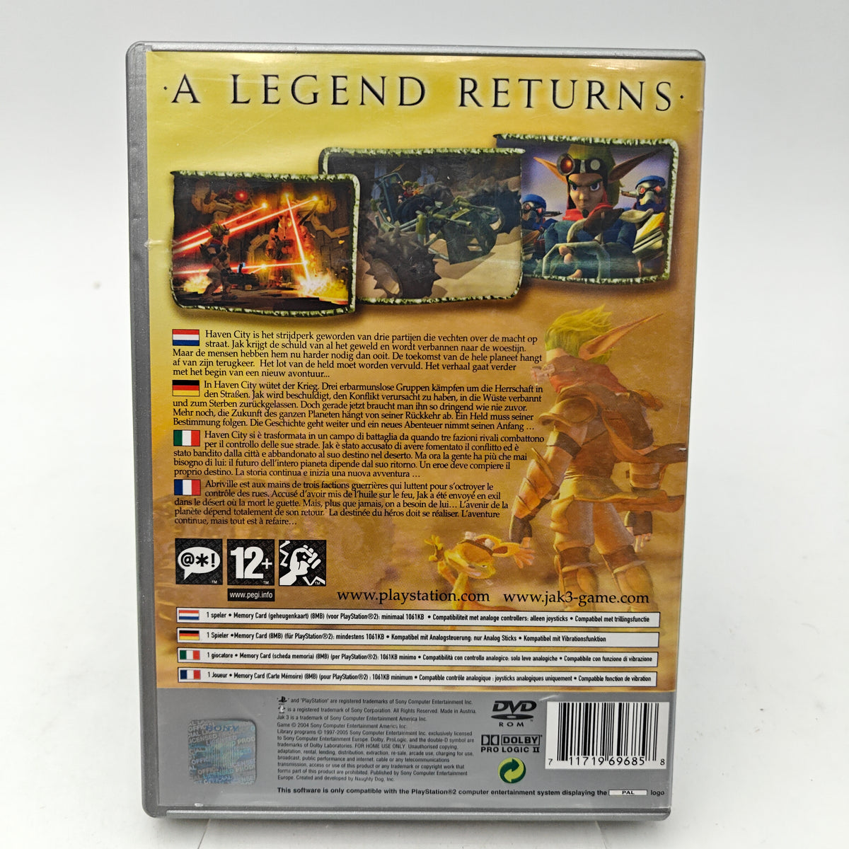 JAK 3 - PLAYSTATION 2