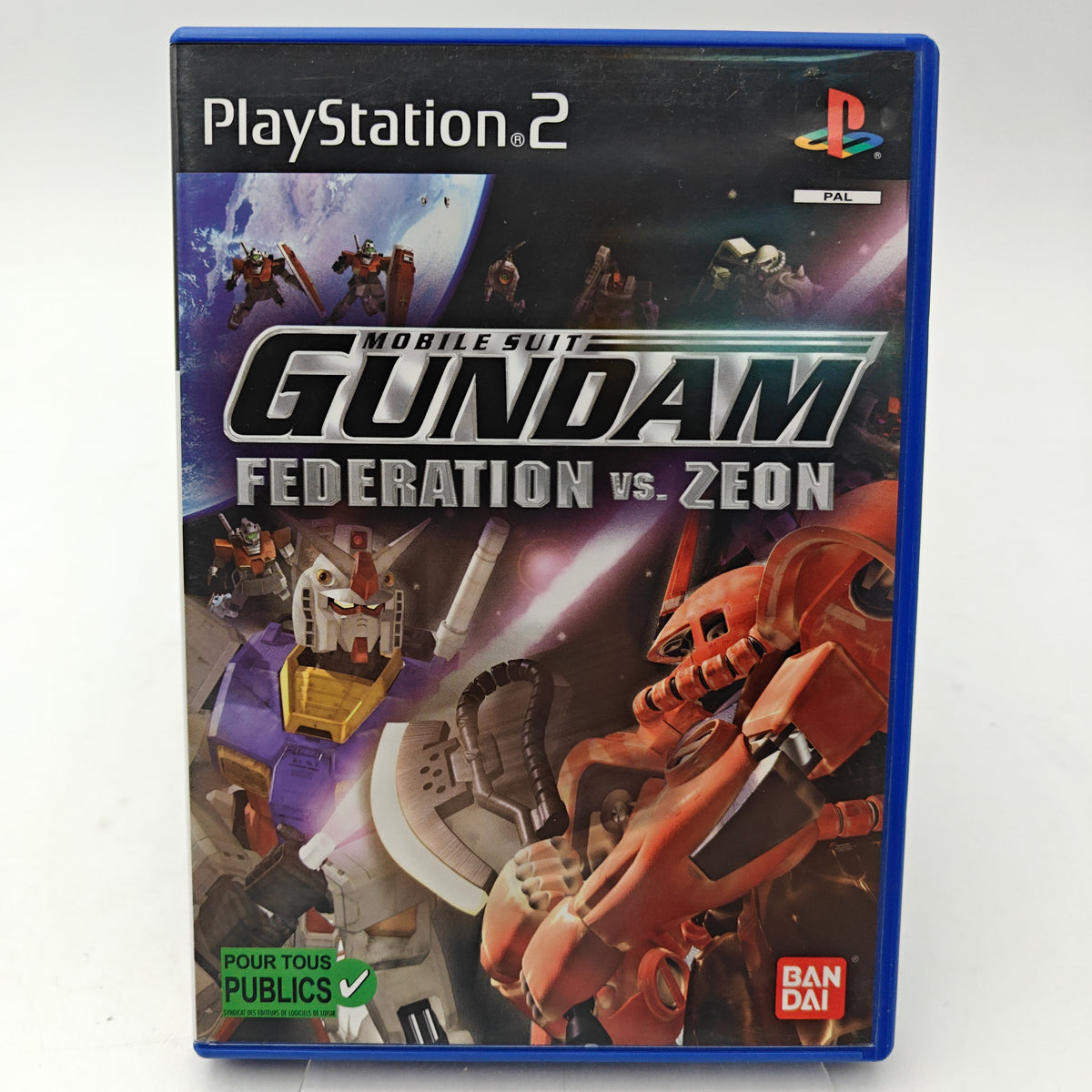 MOBILE SUIT GUNDAM: FEDERATION VS. ZEON - PLAYSTATION 2