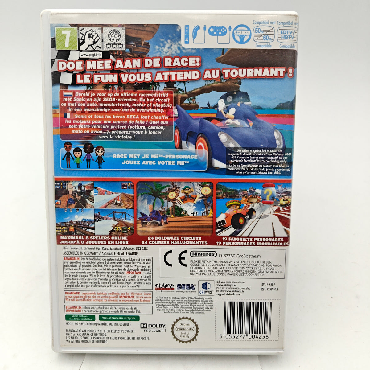 SONIC & SEGA ALL-STARS RACING - WII