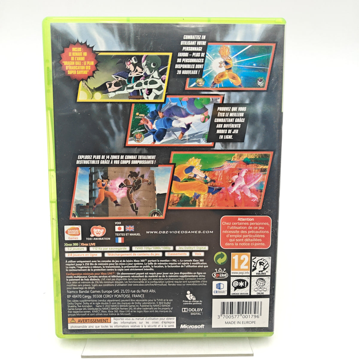 DRAGON BALL: RAGING BLAST 2 - XBOX 360