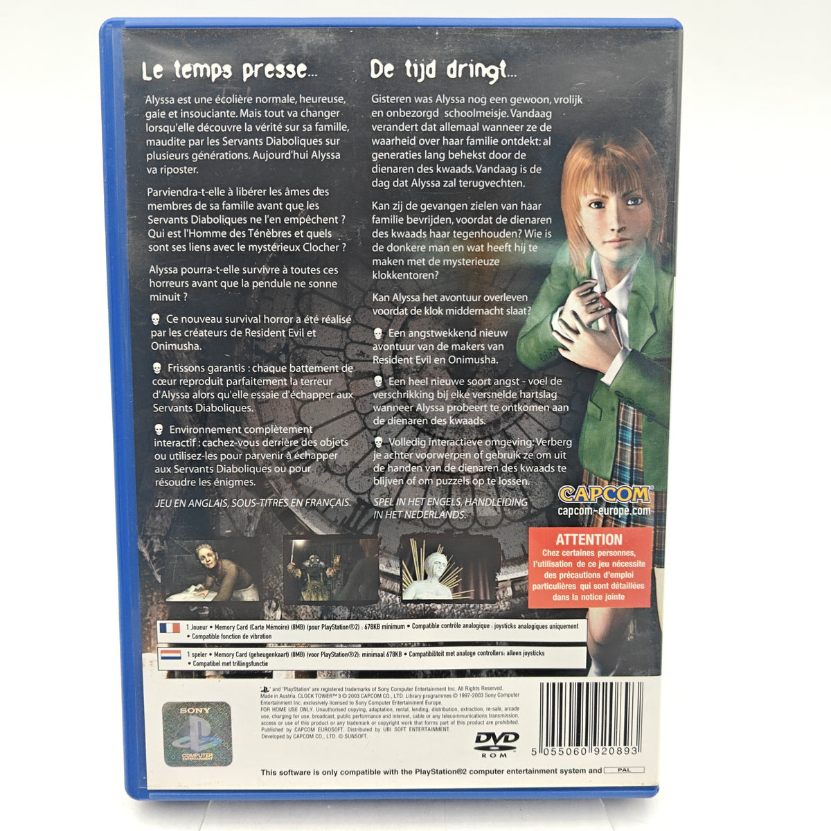 CLOCK TOWER 3 - PLAYSTATION 2