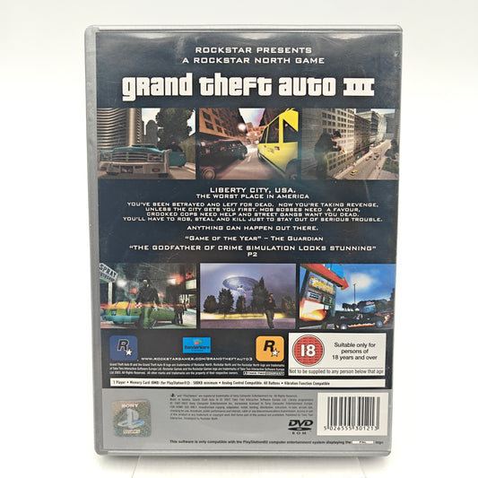 GRAND THEFT AUTO III - PLAYSTATION 2
