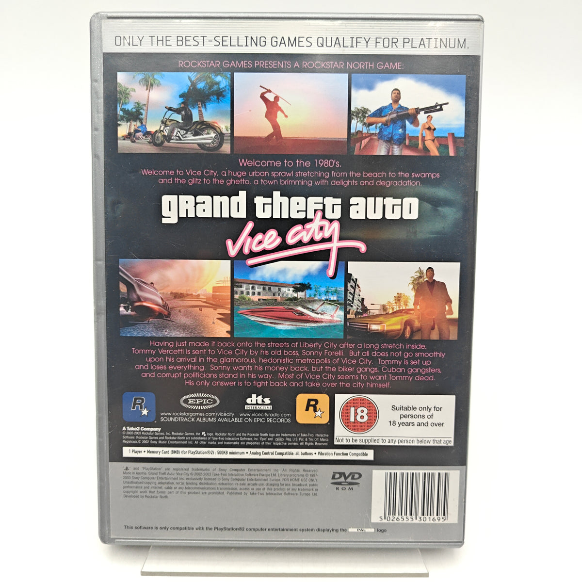 GRAND THEFT AUTO: VICE CITY - PLAYSTATION 2