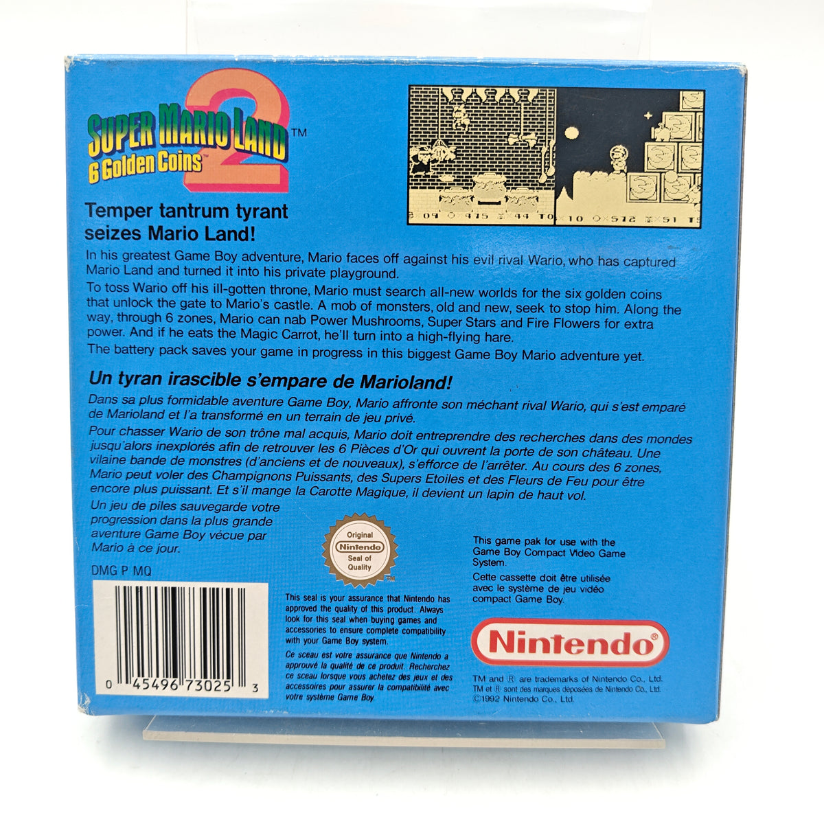 SUPER MARIO LAND 2: 6 GOLDEN COINS - GAMEBOY