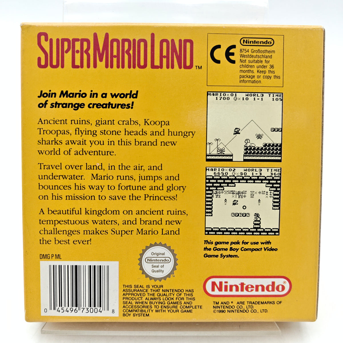 SUPER MARIO LAND - GAMEBOY