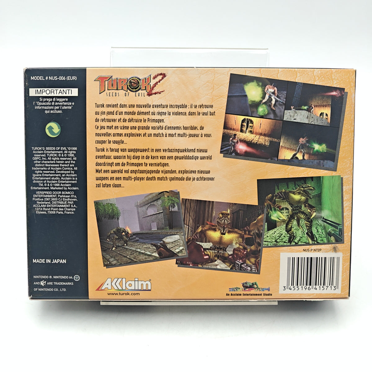 TUROK 2: SEEDS OF EVIL - NINTENDO 64