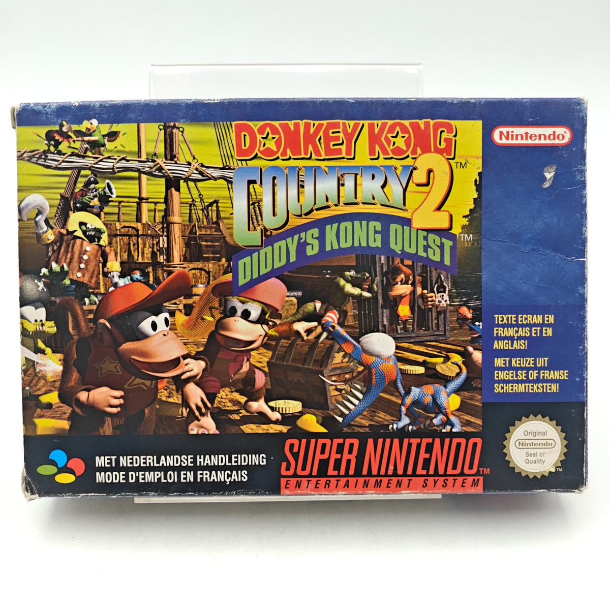 DONKEY KONG COUNTRY 2: DIDDY'S KONG QUEST - SUPER NINTENDO