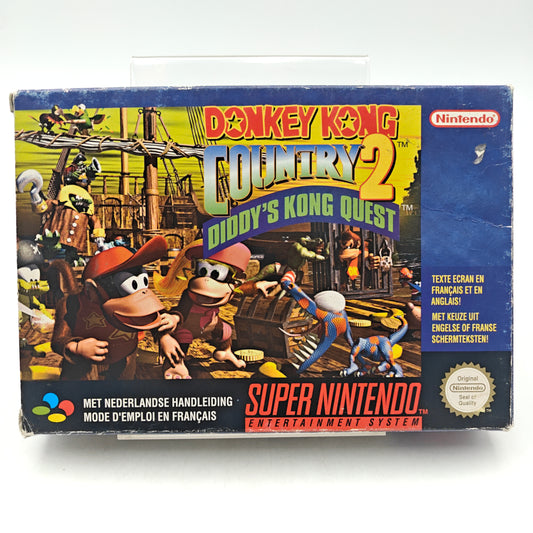DONKEY KONG COUNTRY 2: DIDDY'S KONG QUEST - SUPER NINTENDO
