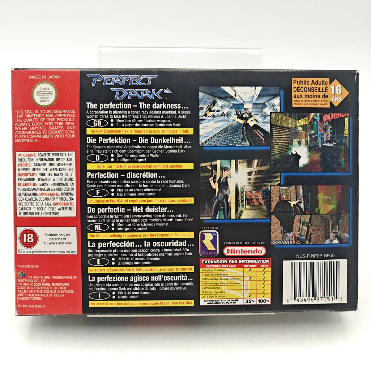 PERFECT DARK - NINTENDO 64