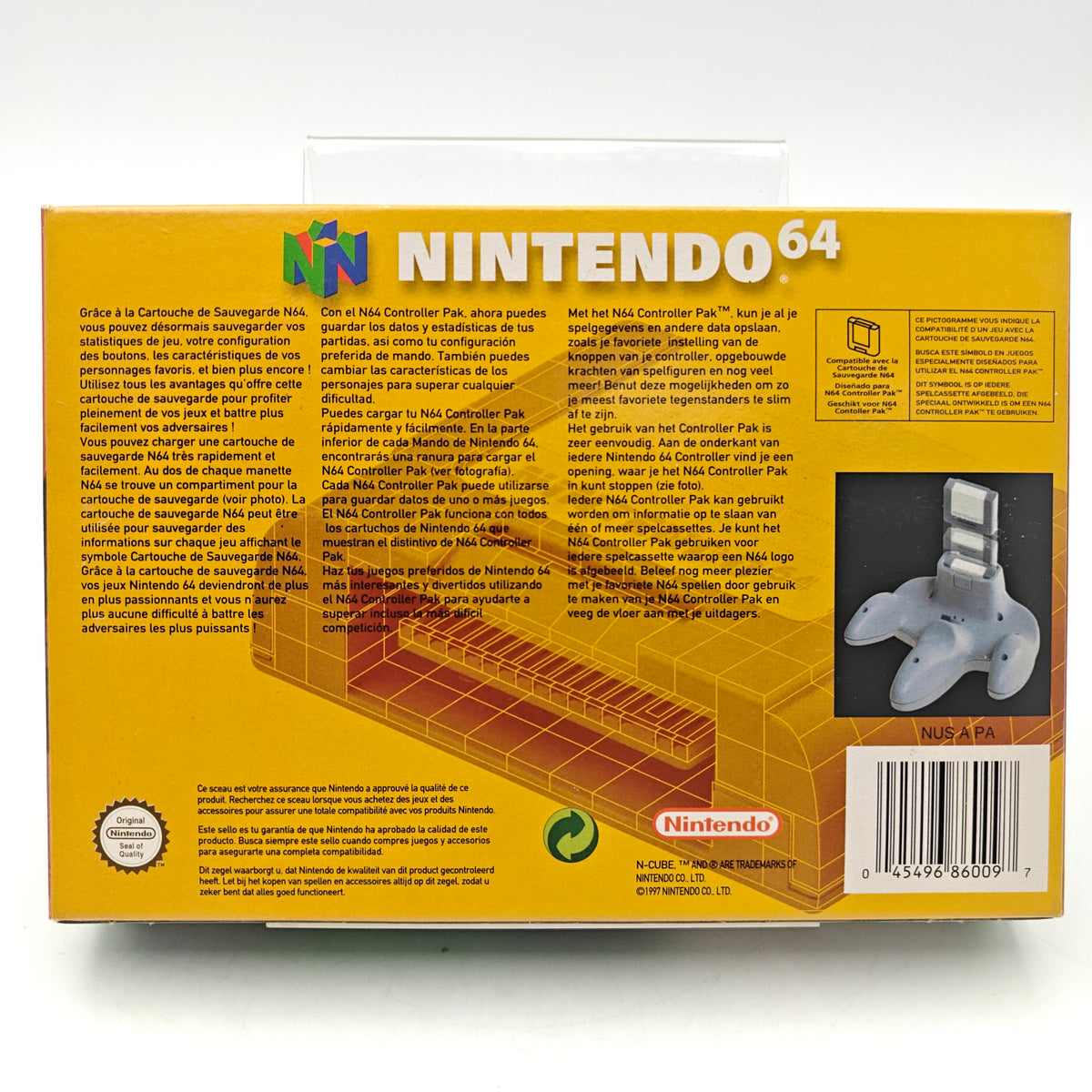 NINTENDO 64 CONTROLLER PAK