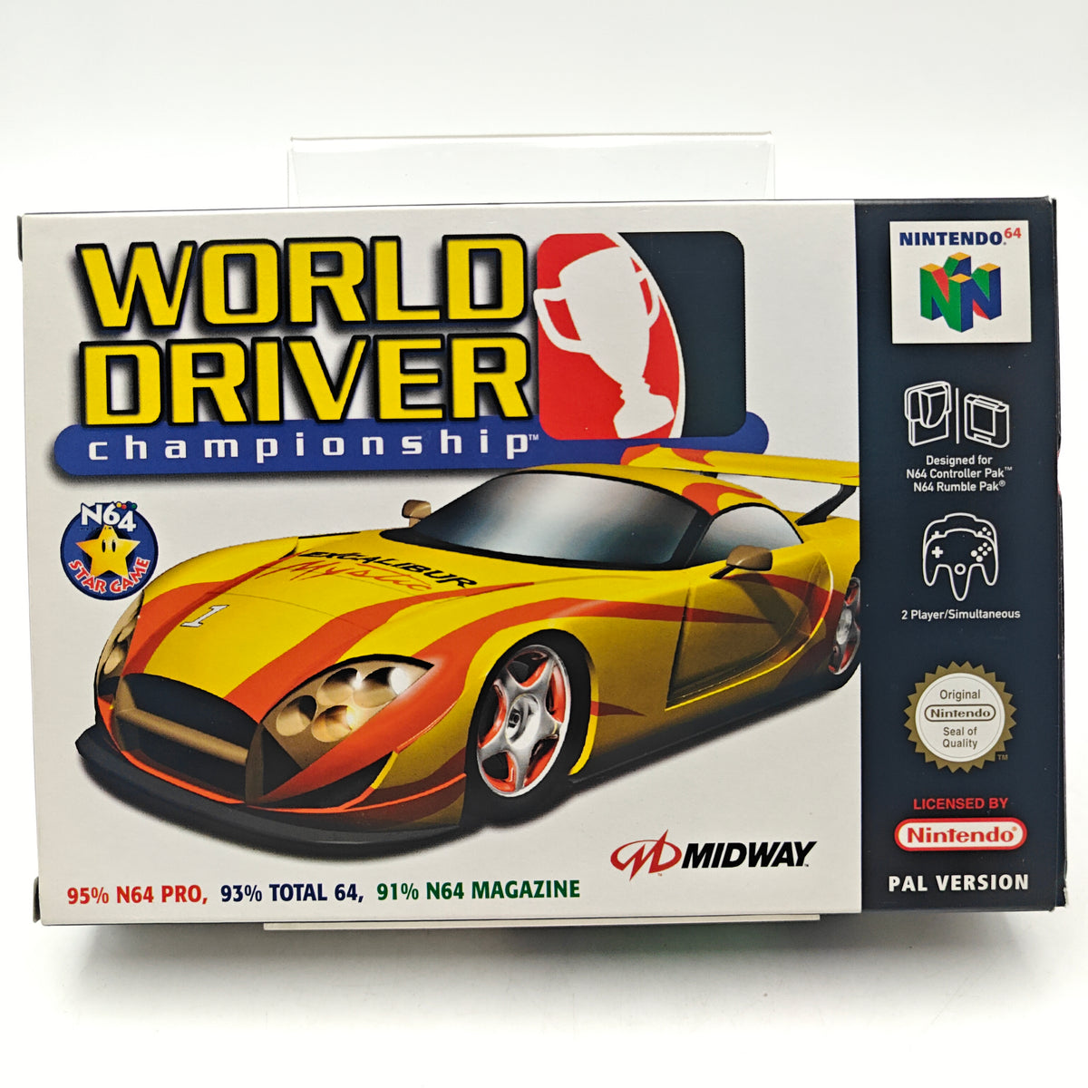 WORLD DRIVER CHAMPIONSHIP - NINTENDO 64