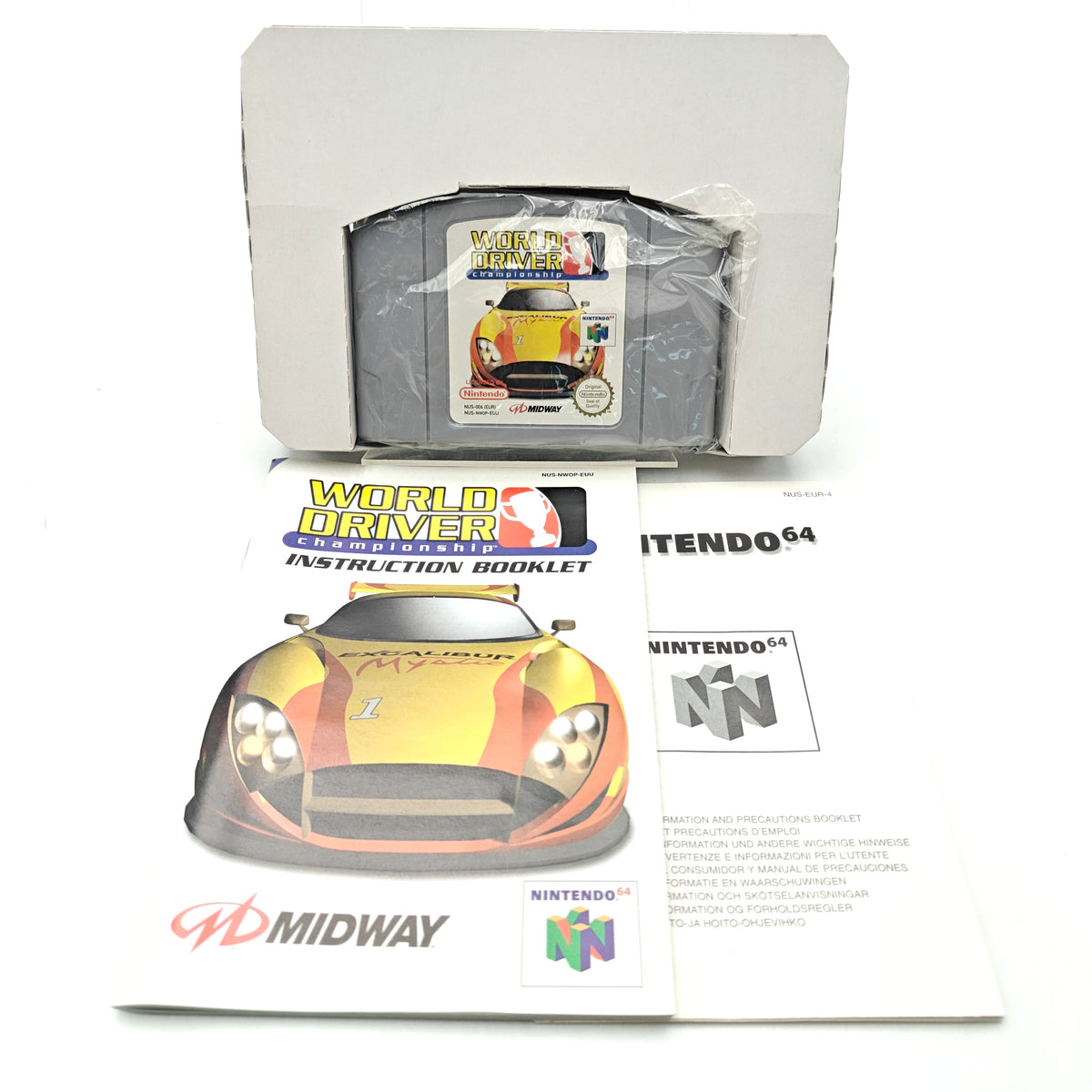 WORLD DRIVER CHAMPIONSHIP - NINTENDO 64