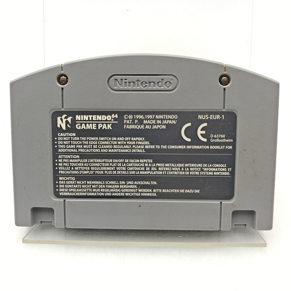 INTERNATIONAL SUPERSTAR SOCCER 64 - NINTENDO 64