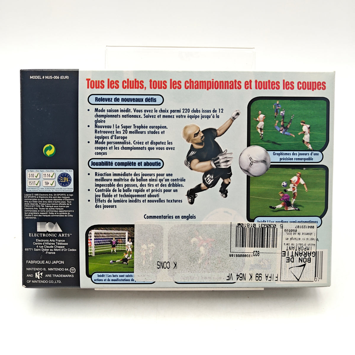 FIFA 99 - NINTENDO 64