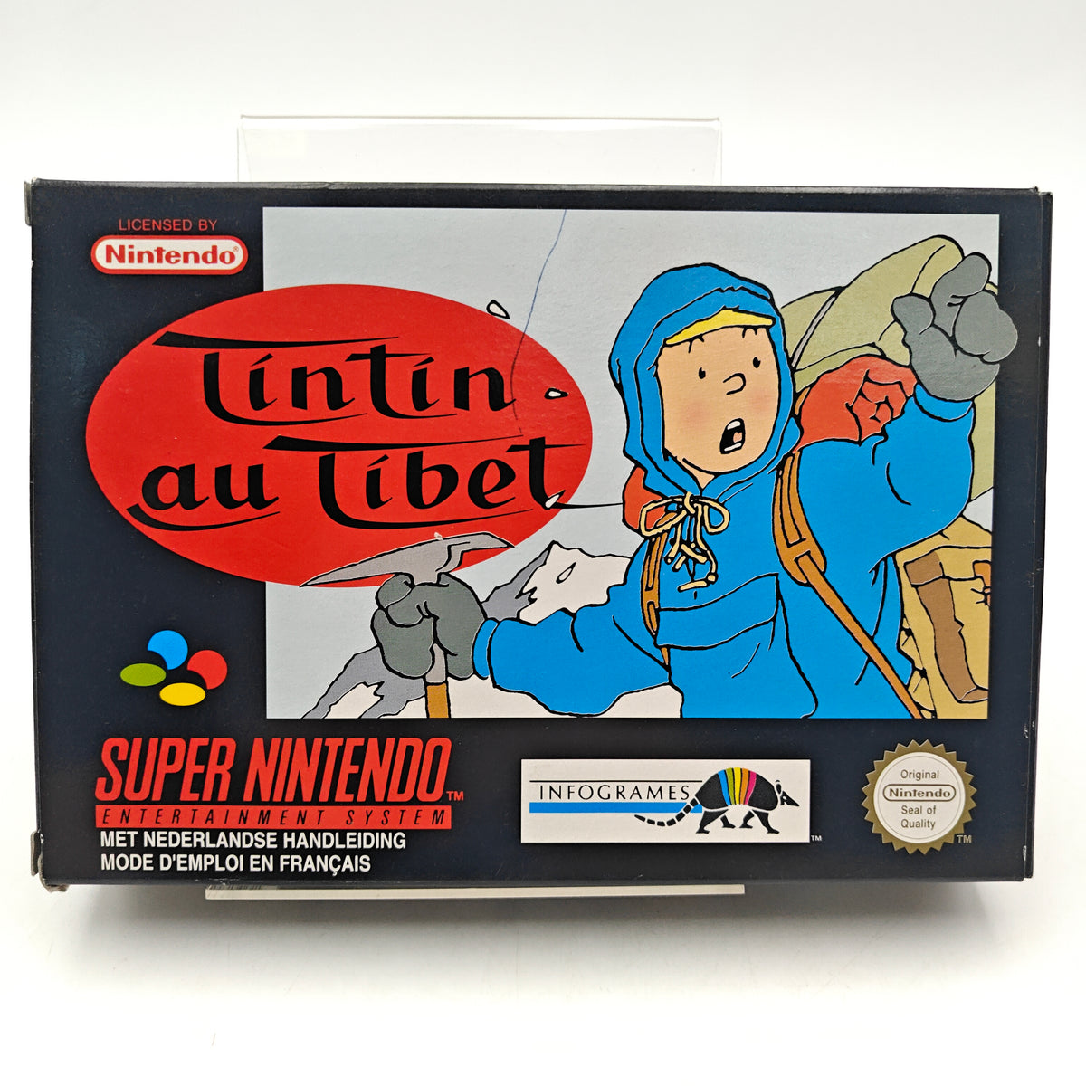TINTIN AU TIBET - SUPER NINTENDO