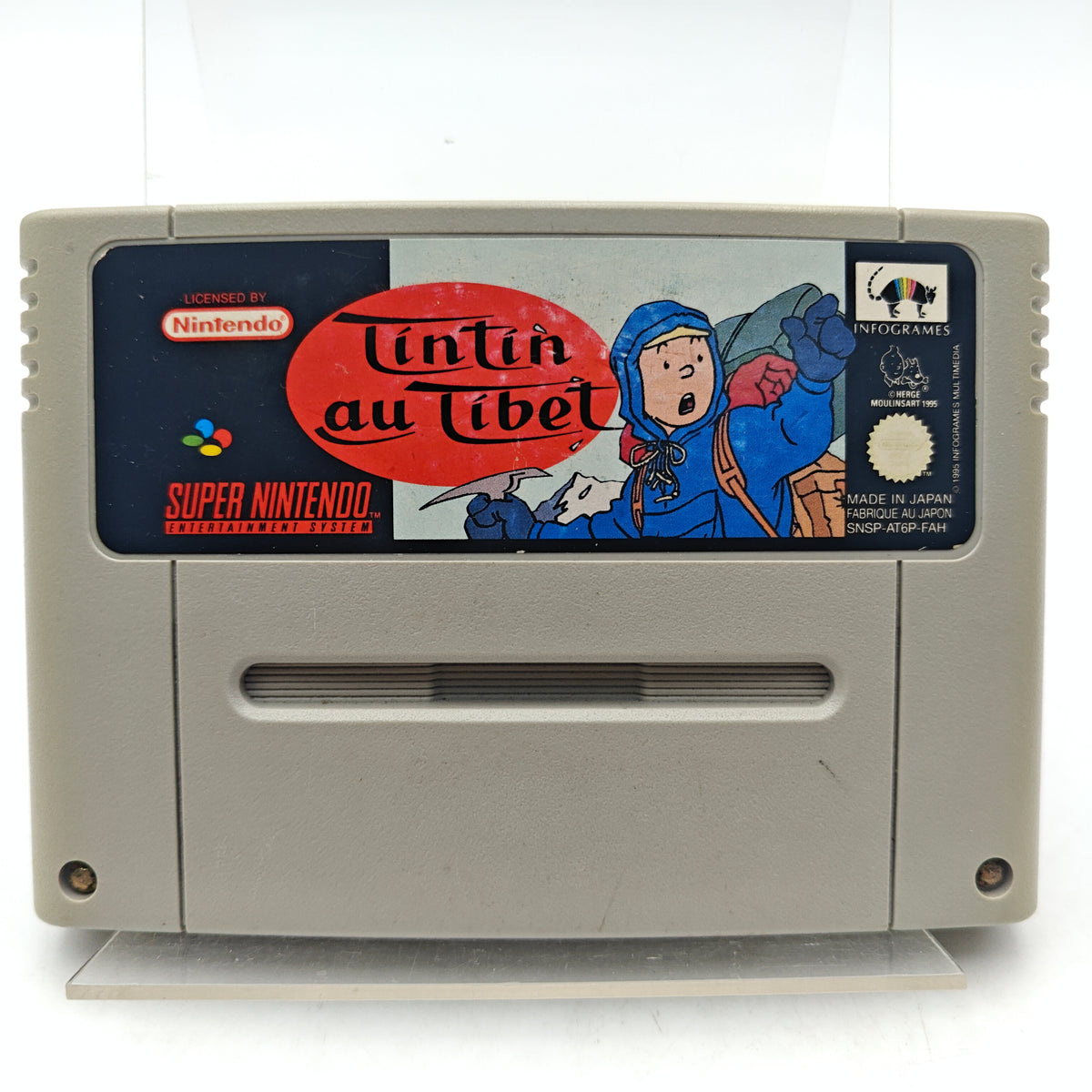 TINTIN AU TIBET - SUPER NINTENDO