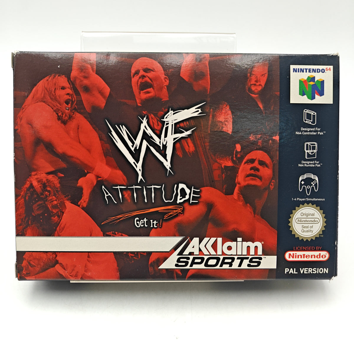 WF ATTITUDE - NINTENDO 64