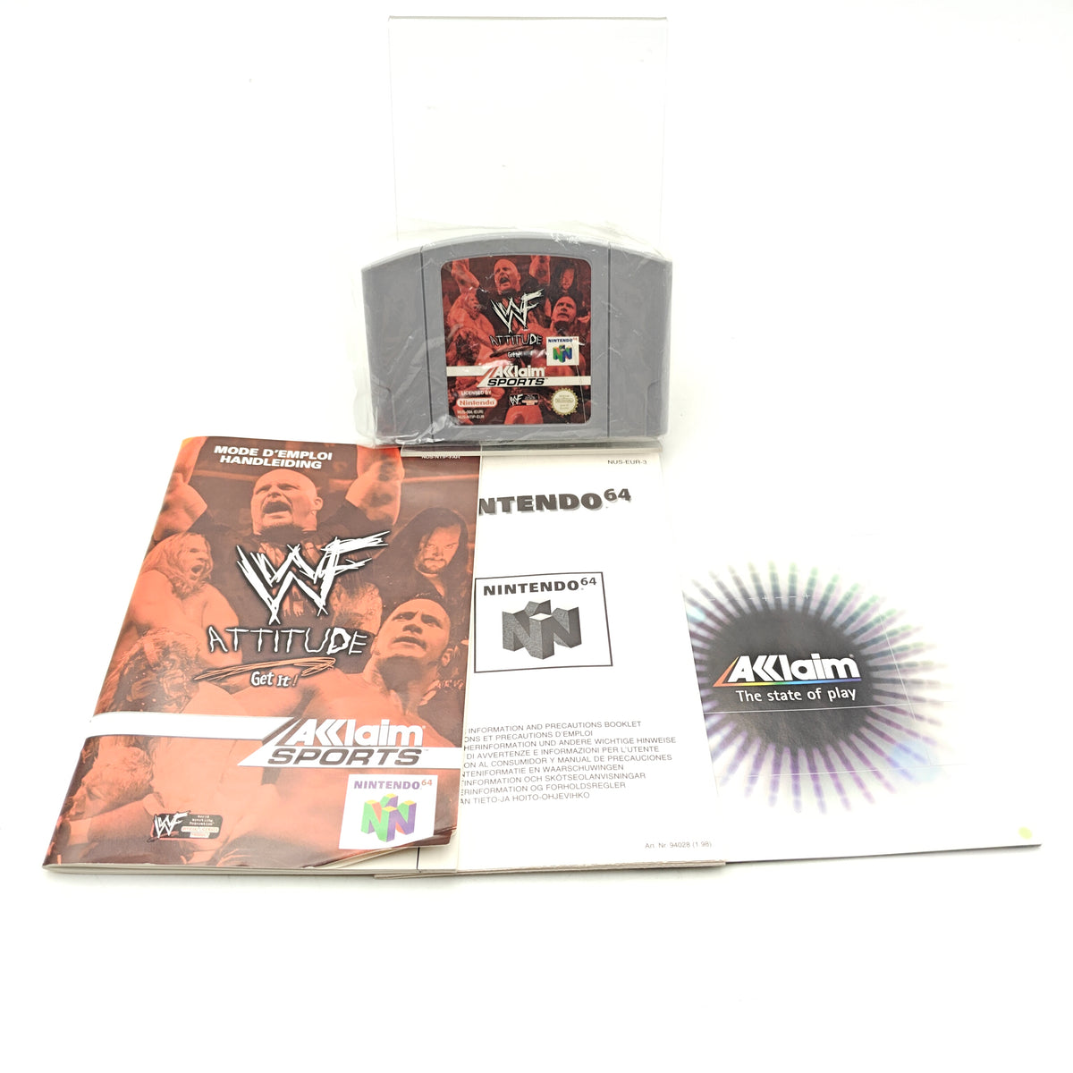 WF ATTITUDE - NINTENDO 64