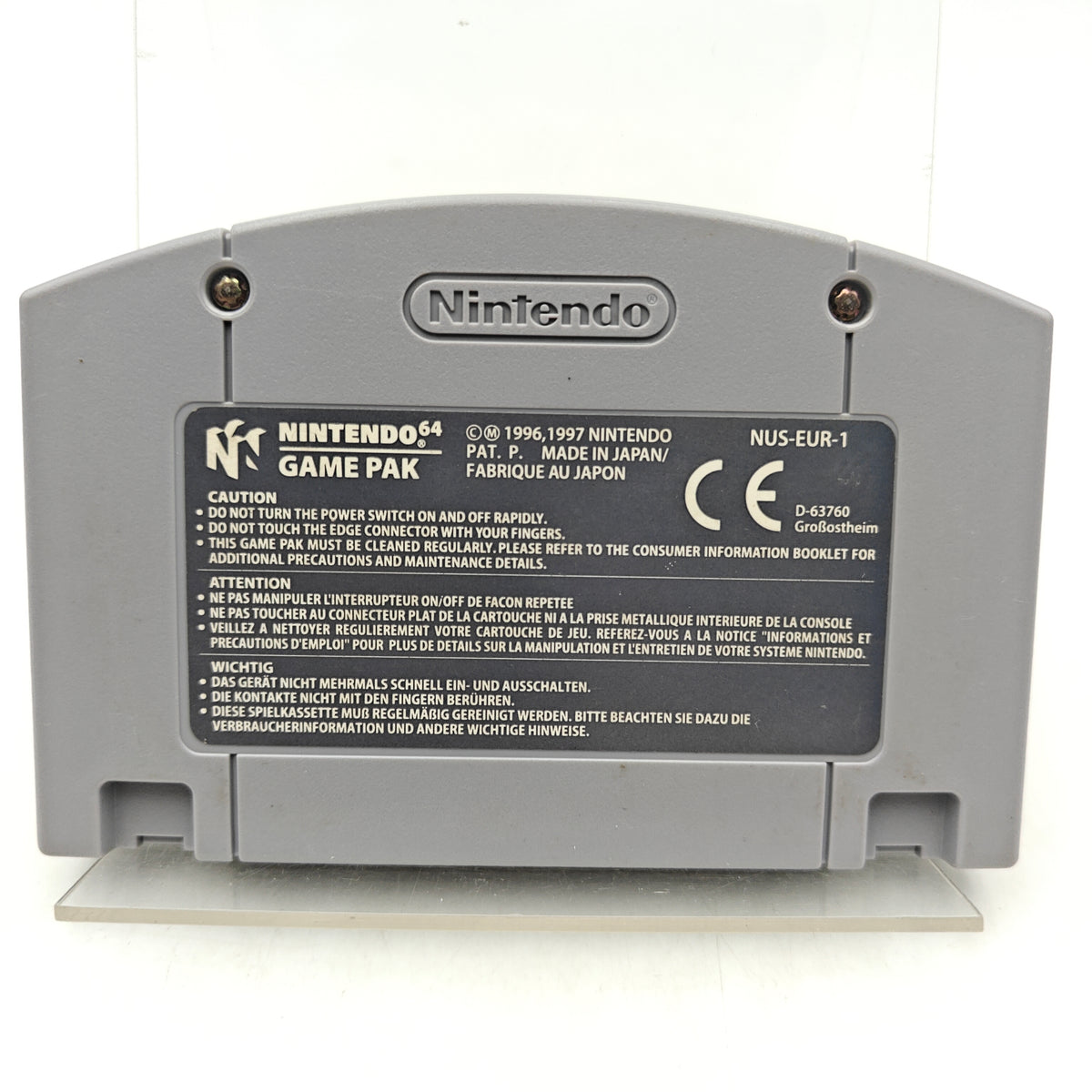 WF ATTITUDE - NINTENDO 64