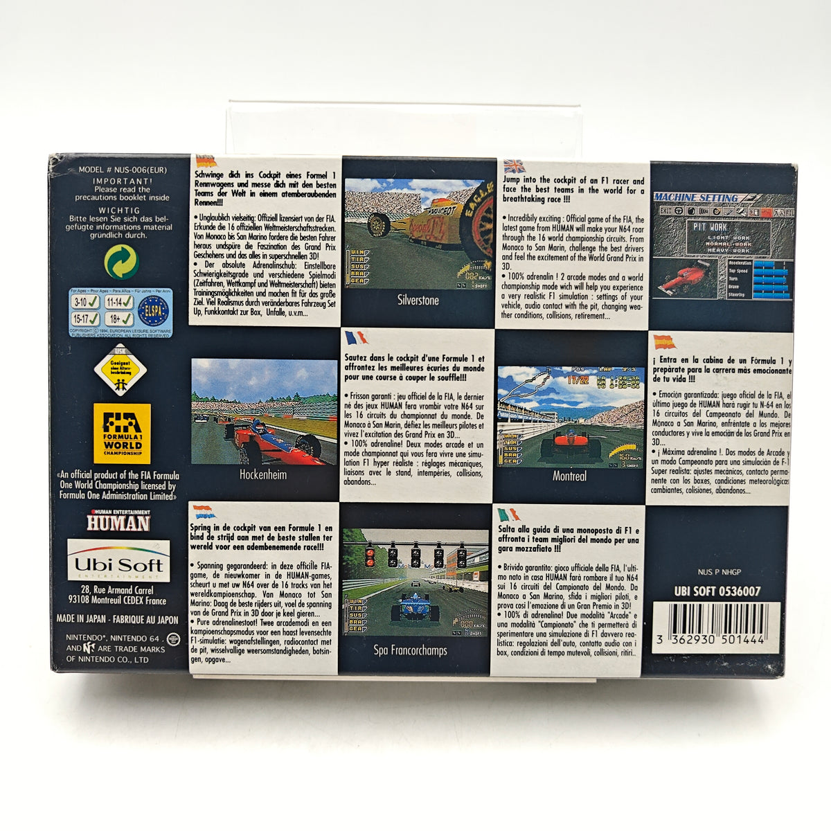 F1 POLE POSITION 64 - NINTENDO 64