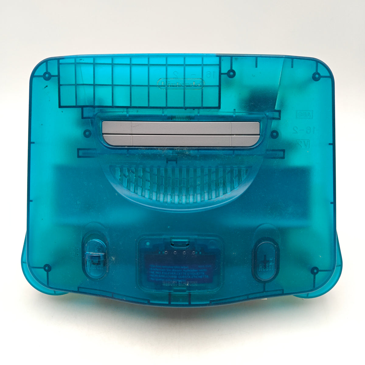 NINTENDO 64 CLEAR BLUE PAK SUPER MARIO 64