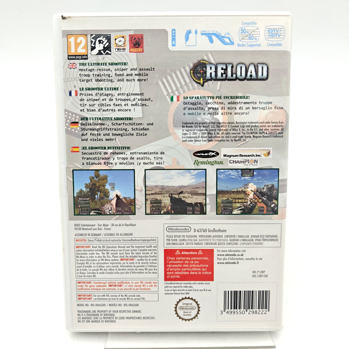 RELOAD - NINTENDO WII
