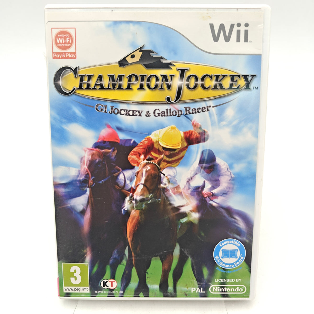 CHAMPION JOCKEY: G1 JOCKEY & GALLOP RACER - NINTENDO WII