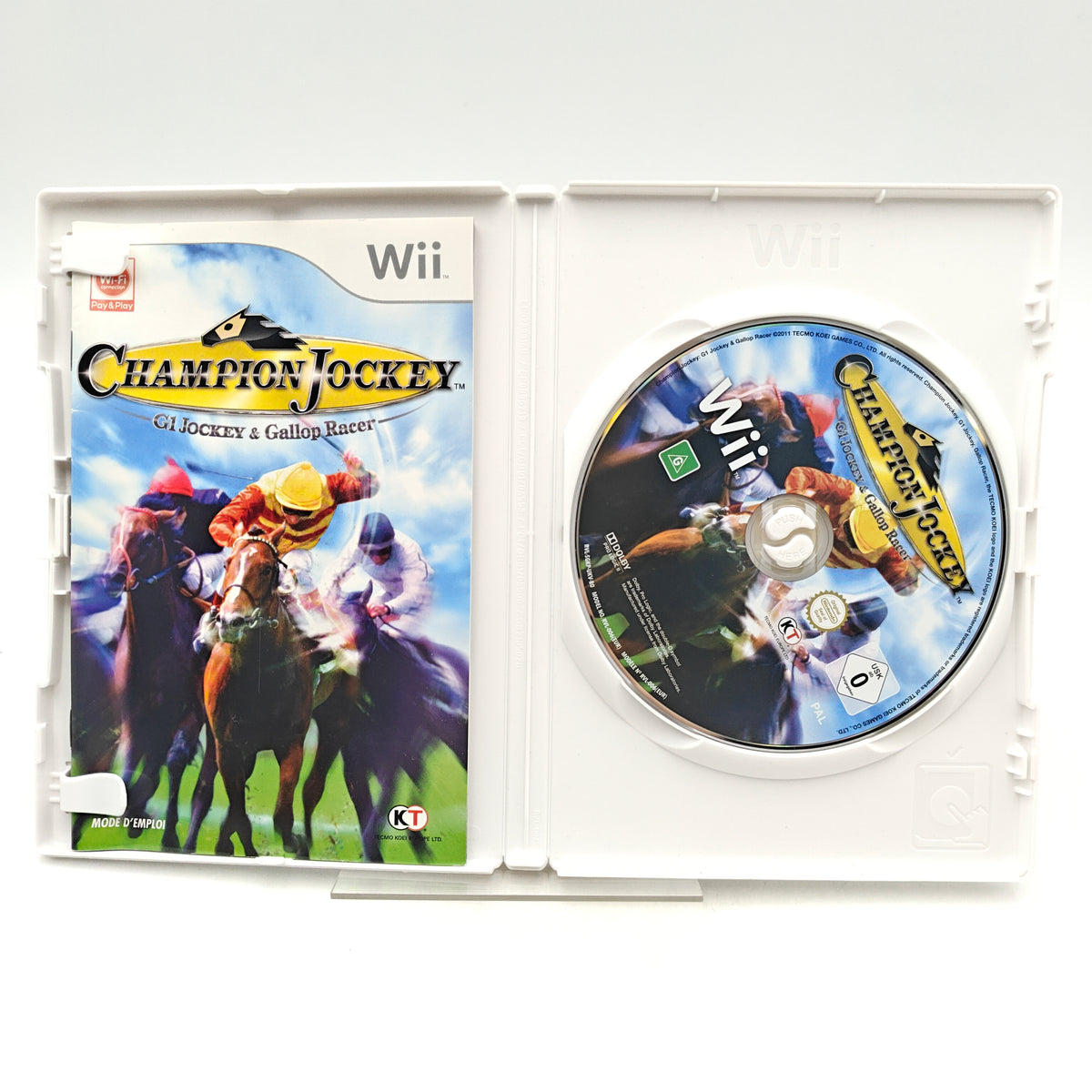 CHAMPION JOCKEY: G1 JOCKEY & GALLOP RACER - NINTENDO WII