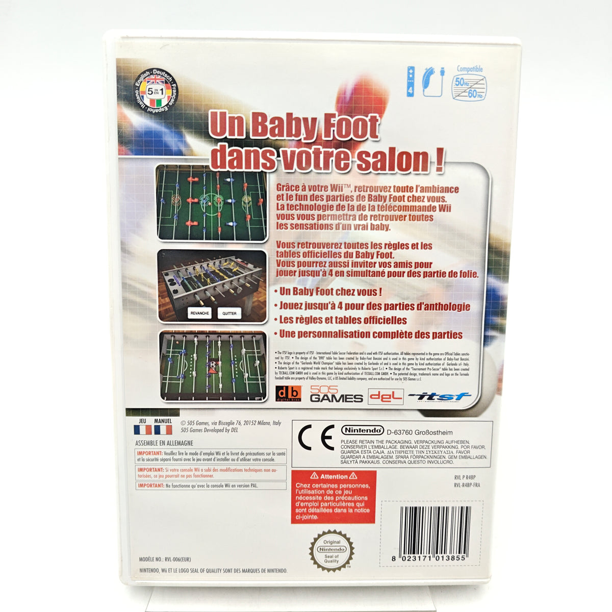 BABY FOOT - NINTENDO WII