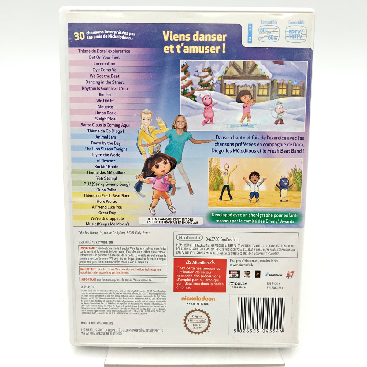 NICKELODEON DANCE - NINTENDO WII