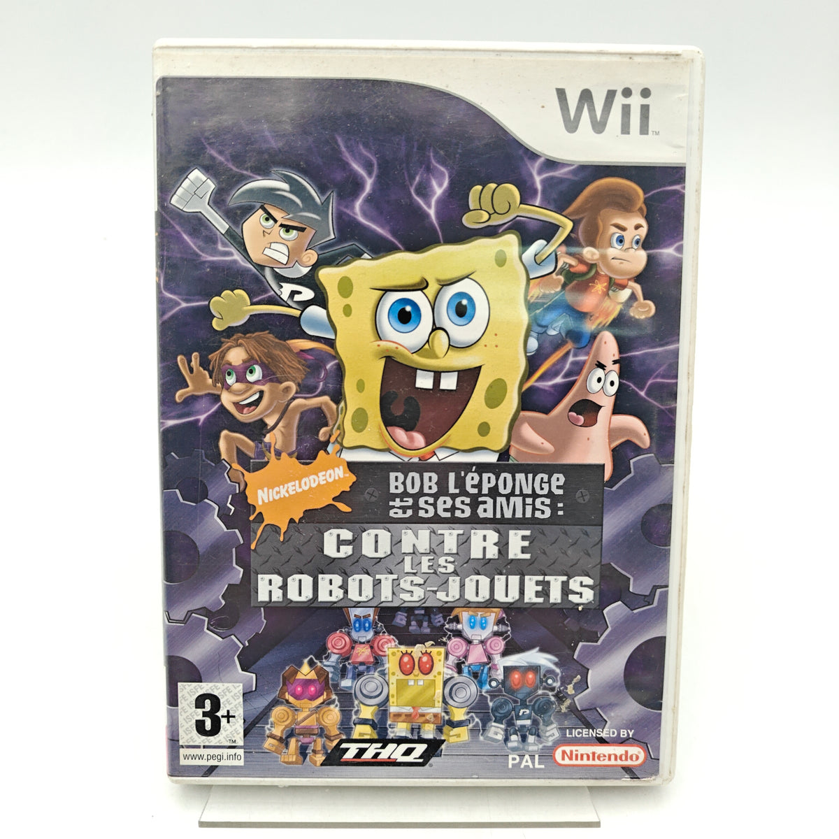 BOB L'ÉPONGE ET SES AMIS : CONTRE LES ROBOTS-JOUETS - NINTENDO WII