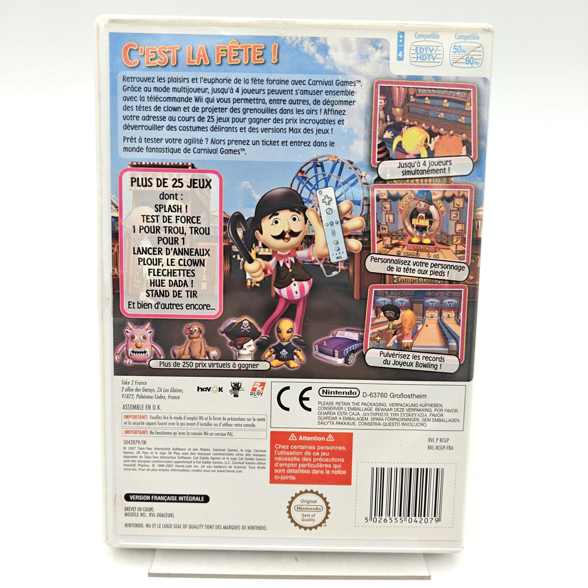 CARNIVAL : FÊTE FORAINE - NINTENDO WII