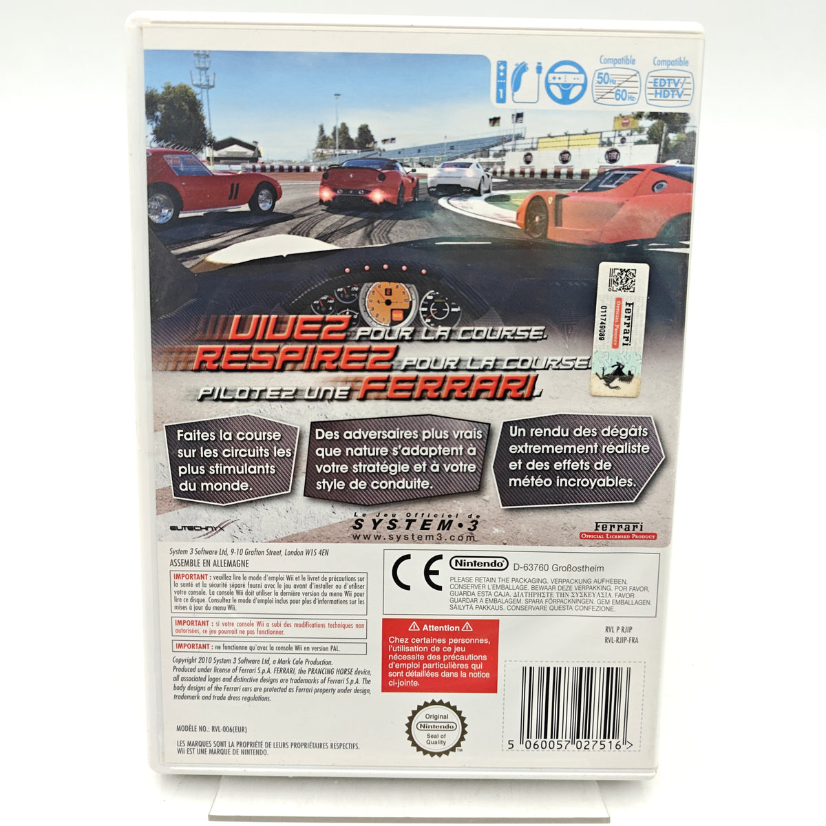 FERRARI: THE RACE EXPERIENCE - NINTENDO WII