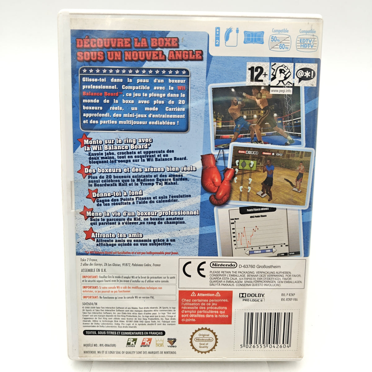 DON KING BOXING - NINTENDO WII