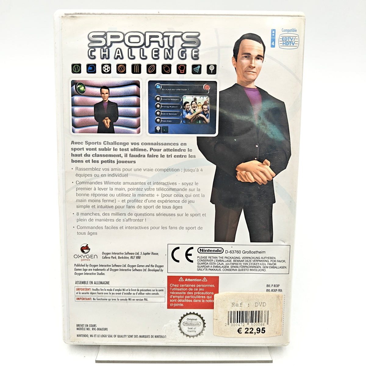 SPORTS CHALLENGE - NINTENDO WII