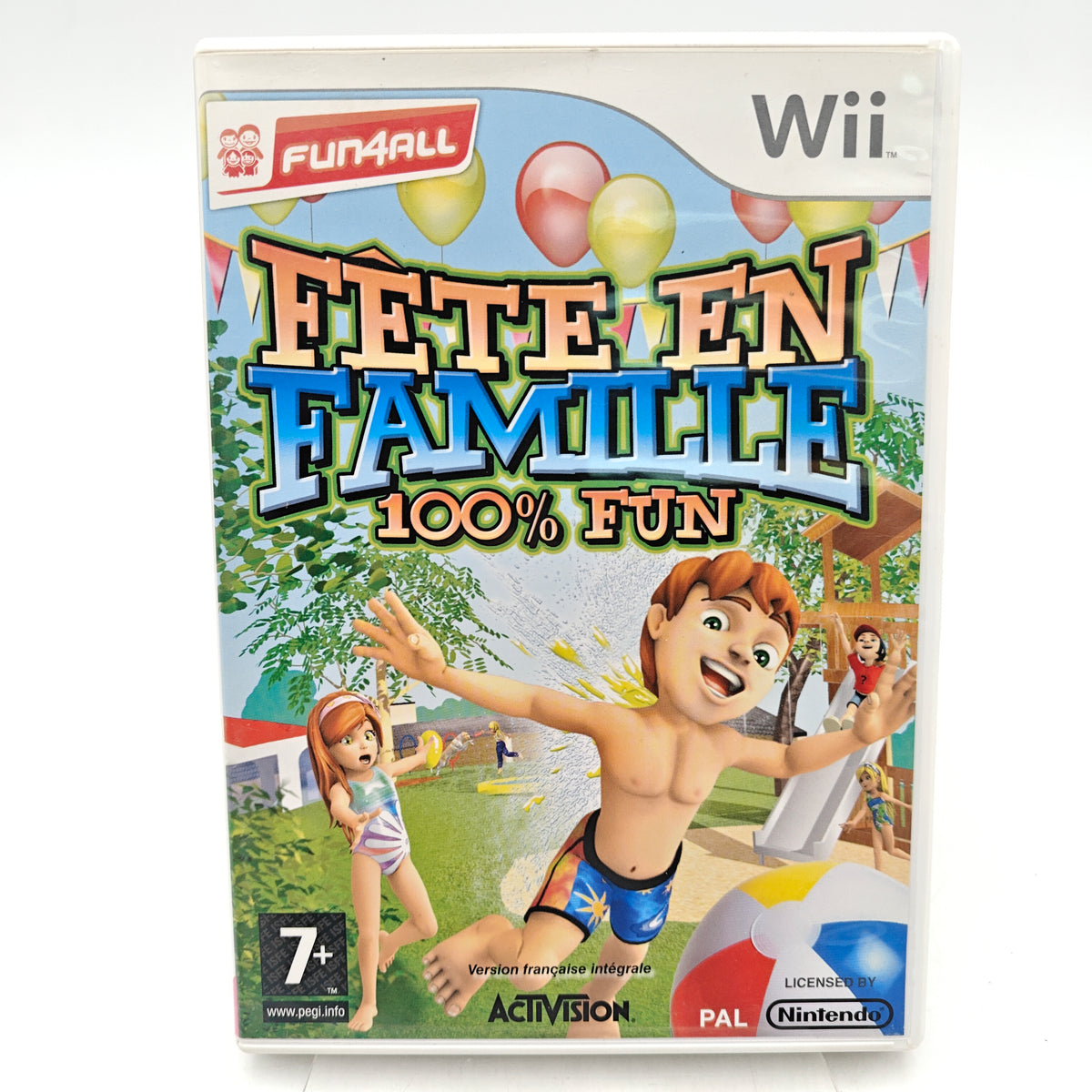 FÊTE EN FAMILLE 100% FUN - NINTENDO WII