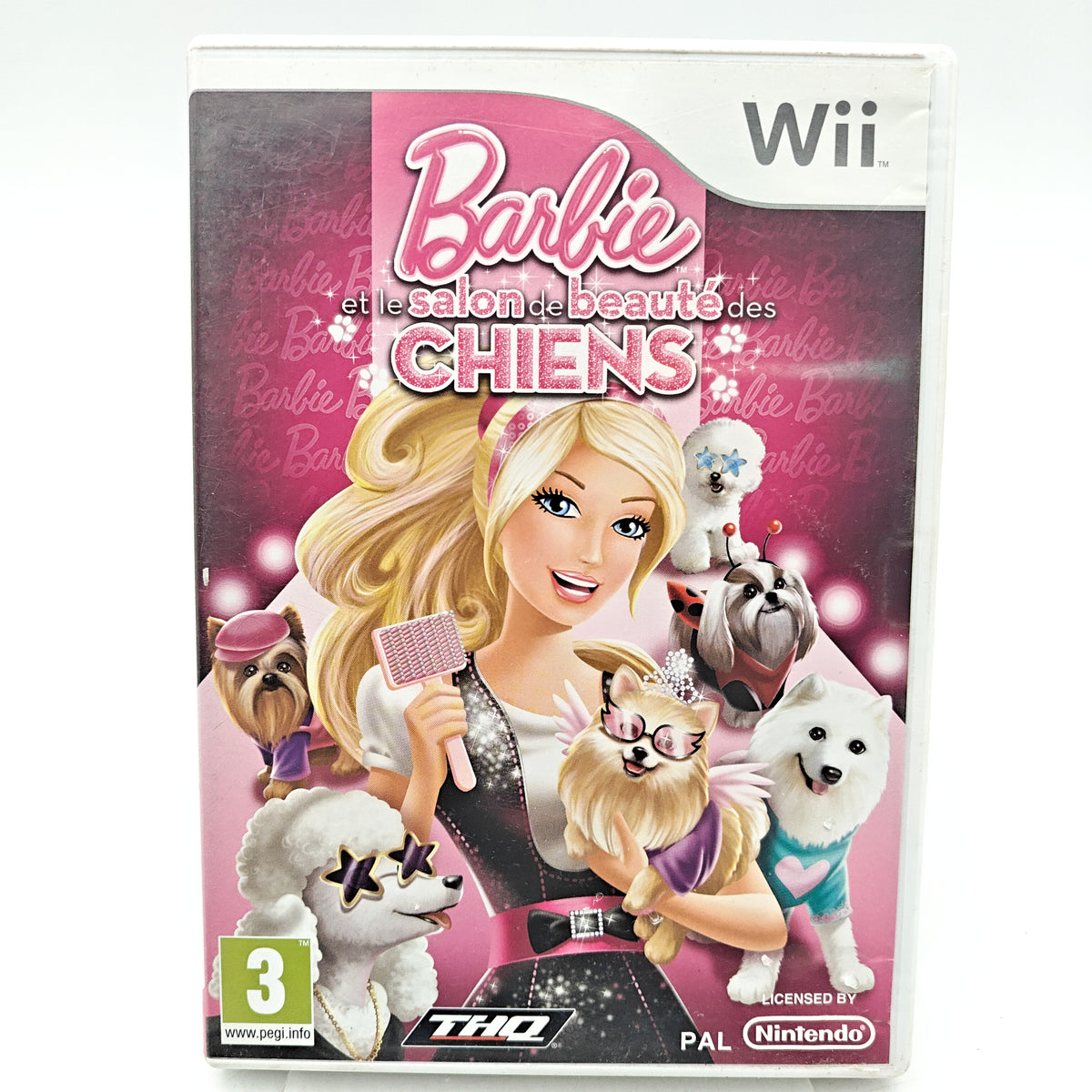 BARBIE : LE SALON DE BEAUTÉ DES CHIENS - NINTENDO WII