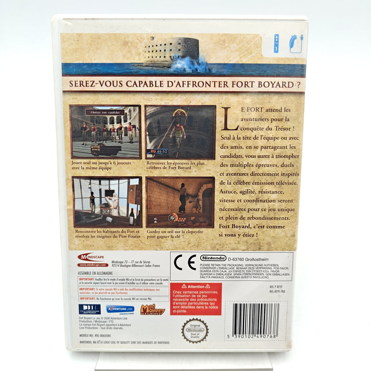 FORT BOYARD : LE JEU - NINTENDO WII