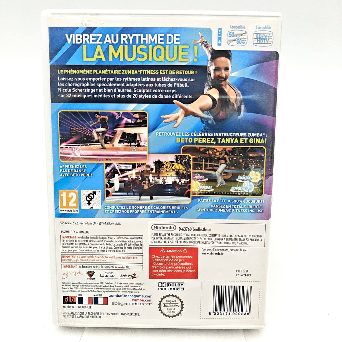 ZUMBA FITNESS 2 - NINTENDO WII