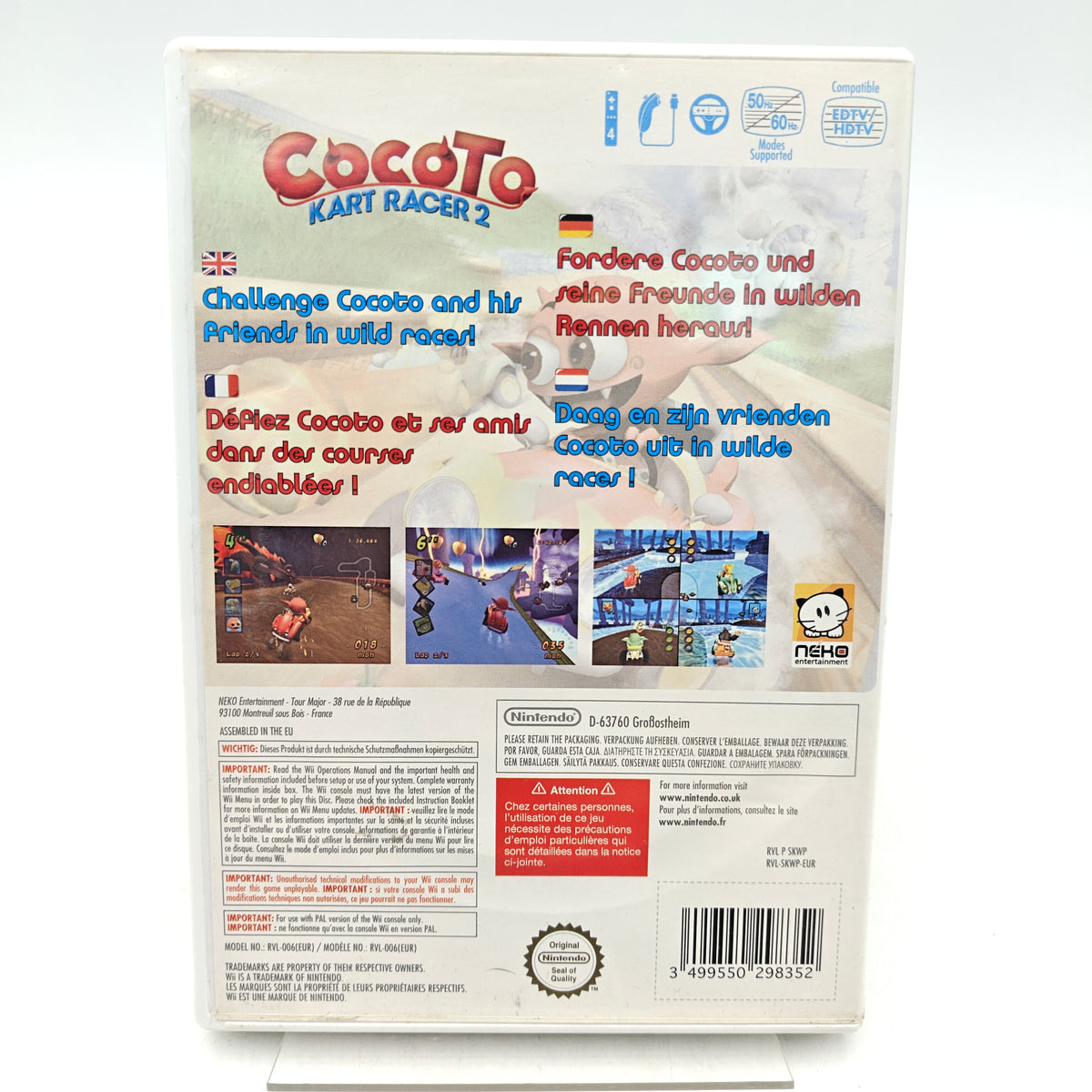 COCOTO KART RACER 2 - NINTENDO WII