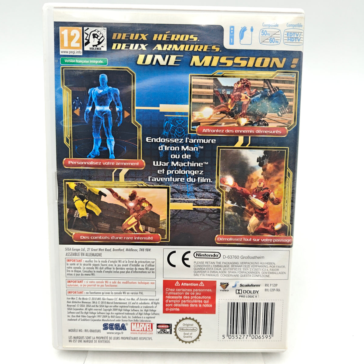 IRON MAN 2 - NINTENDO WII