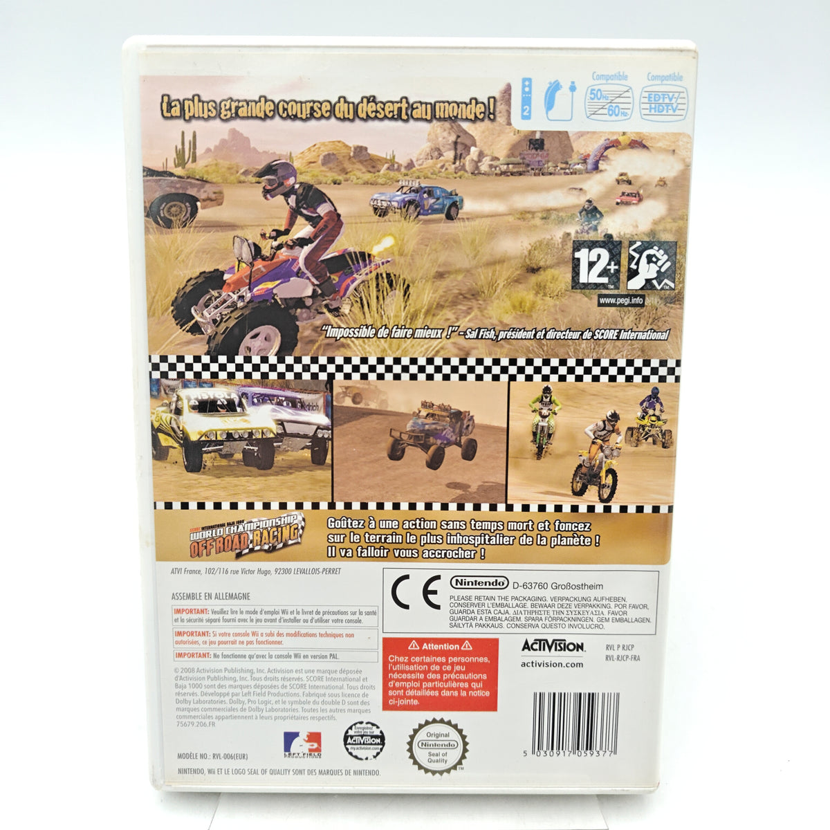 SCORE INTERNATIONAL BAJA 1000 - NINTENDO WII