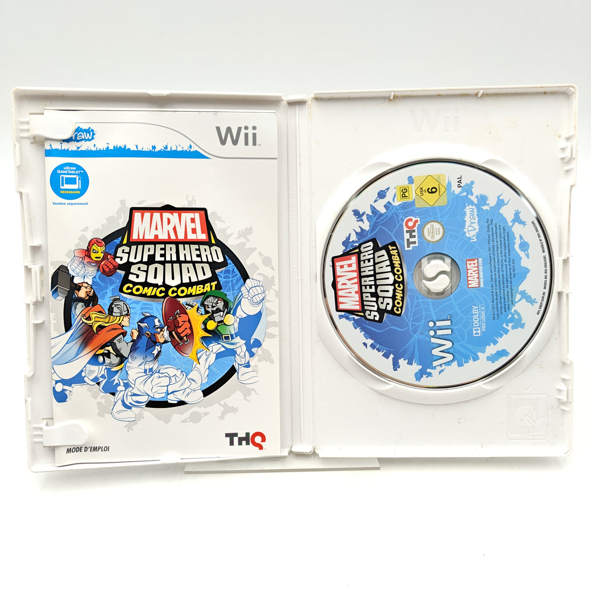 UDRAW MARVEL SUPER HERO SQUAD: COMIC COMBAT - NINTENDO WII